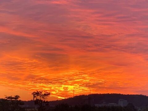 夕焼け小松