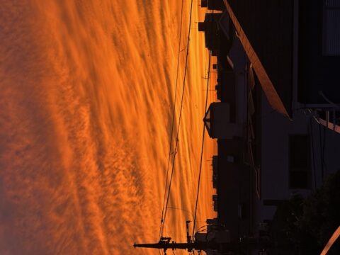 台風前夜
